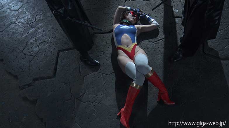 【若宮穂乃】巨乳ヒロインが腹パンチや警棒でボコボコにされレイプされちゃう！